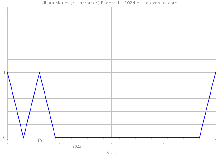 Vilijan Monev (Netherlands) Page visits 2024 