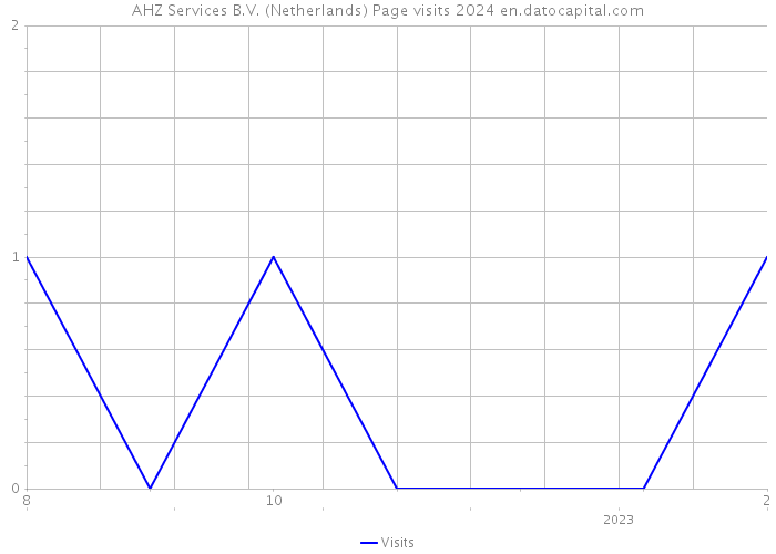 AHZ Services B.V. (Netherlands) Page visits 2024 