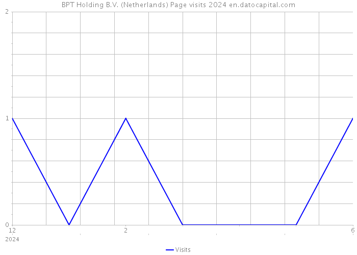 BPT Holding B.V. (Netherlands) Page visits 2024 