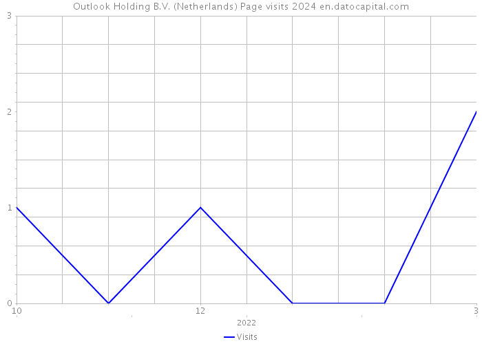 Outlook Holding B.V. (Netherlands) Page visits 2024 