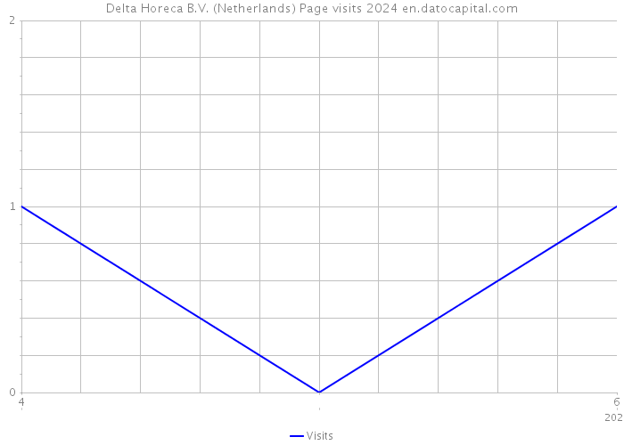 Delta Horeca B.V. (Netherlands) Page visits 2024 
