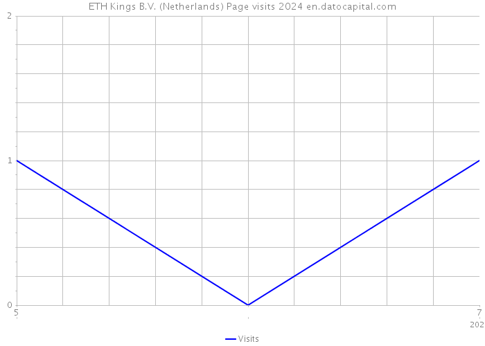 ETH Kings B.V. (Netherlands) Page visits 2024 