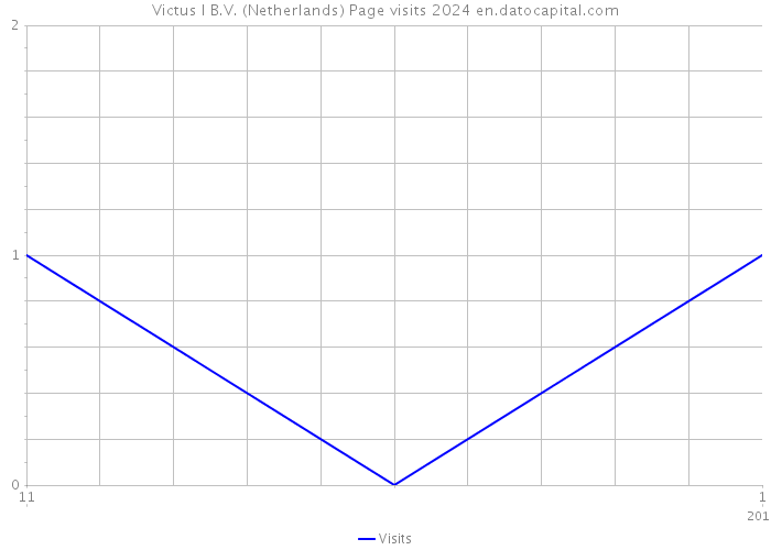 Victus I B.V. (Netherlands) Page visits 2024 