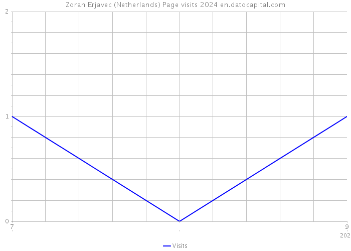Zoran Erjavec (Netherlands) Page visits 2024 