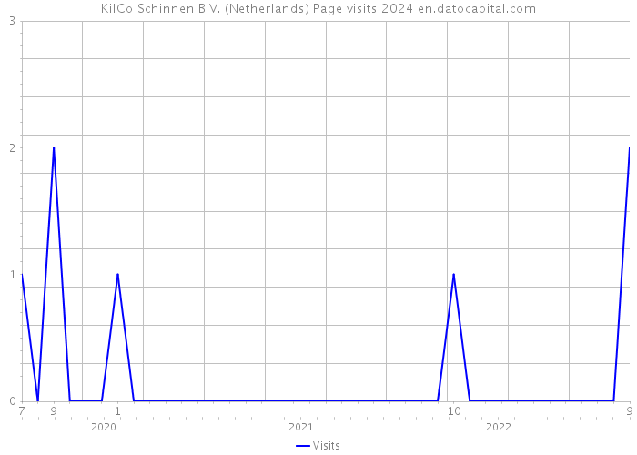 KilCo Schinnen B.V. (Netherlands) Page visits 2024 