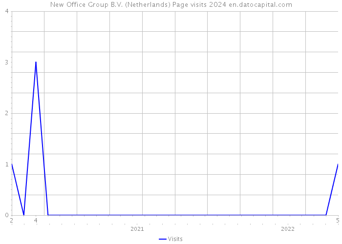 New Office Group B.V. (Netherlands) Page visits 2024 