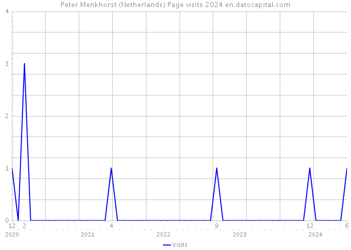 Peter Menkhorst (Netherlands) Page visits 2024 