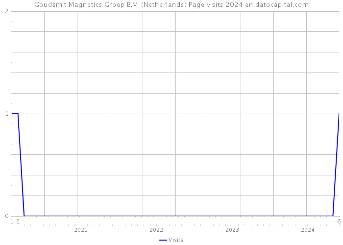Goudsmit Magnetics Groep B.V. (Netherlands) Page visits 2024 