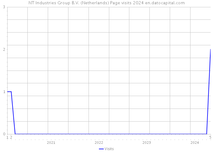 NT Industries Group B.V. (Netherlands) Page visits 2024 