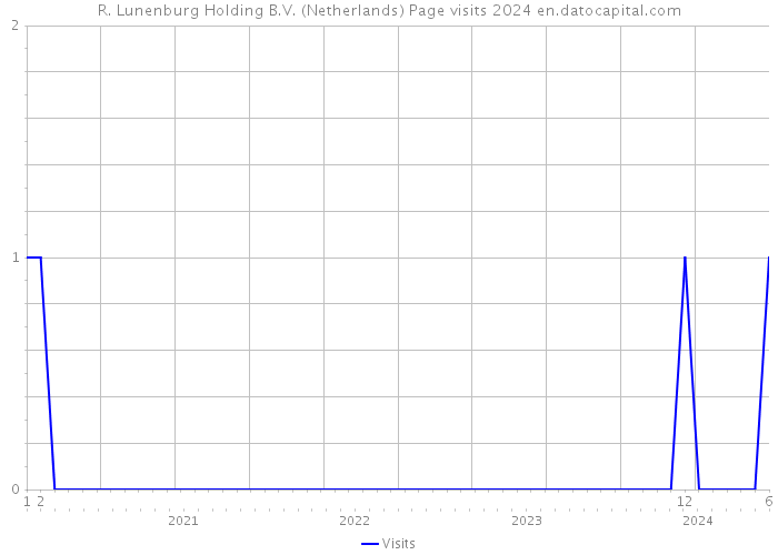 R. Lunenburg Holding B.V. (Netherlands) Page visits 2024 