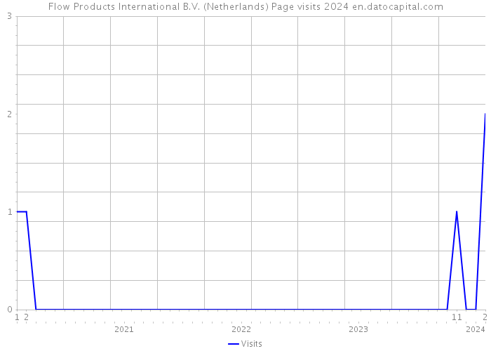 Flow Products International B.V. (Netherlands) Page visits 2024 