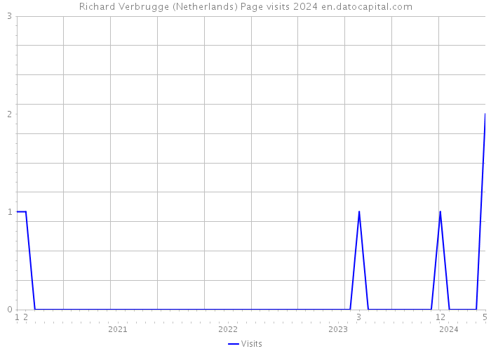 Richard Verbrugge (Netherlands) Page visits 2024 