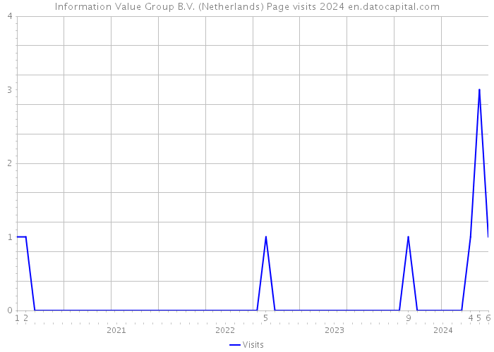 Information Value Group B.V. (Netherlands) Page visits 2024 