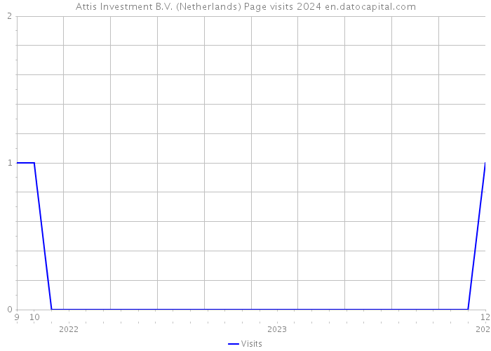 Attis Investment B.V. (Netherlands) Page visits 2024 