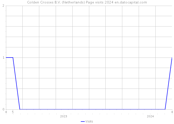 Golden Crosses B.V. (Netherlands) Page visits 2024 