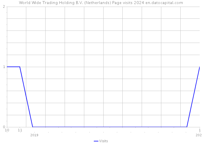 World Wide Trading Holding B.V. (Netherlands) Page visits 2024 