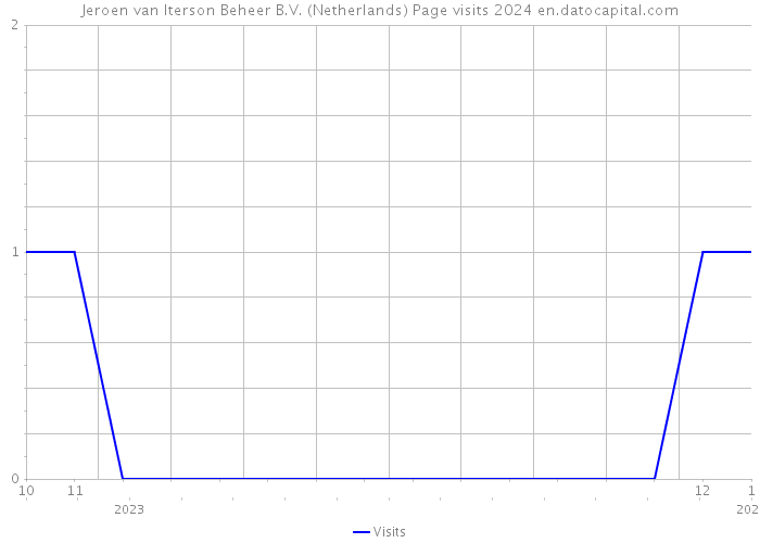 Jeroen van Iterson Beheer B.V. (Netherlands) Page visits 2024 