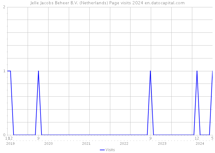 Jelle Jacobs Beheer B.V. (Netherlands) Page visits 2024 