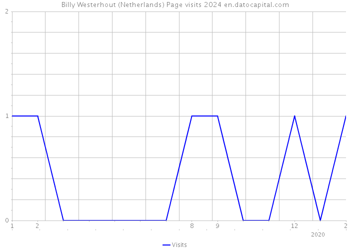 Billy Westerhout (Netherlands) Page visits 2024 