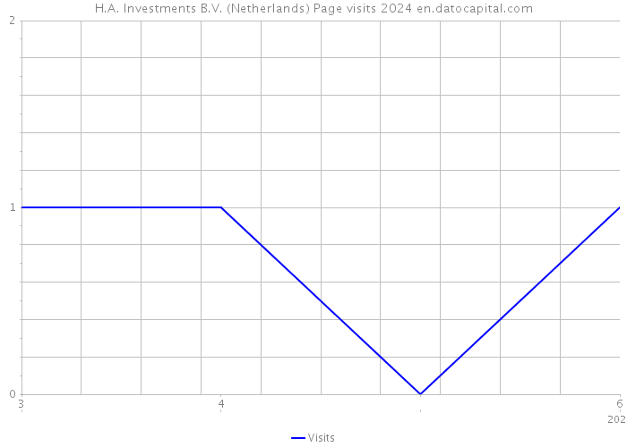 H.A. Investments B.V. (Netherlands) Page visits 2024 