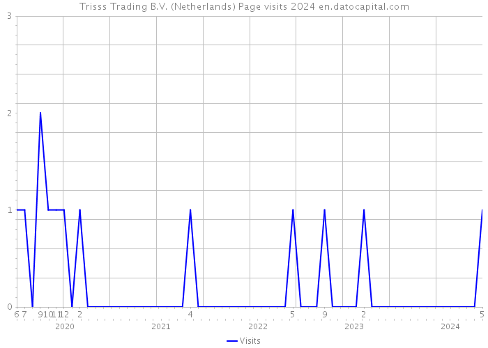 Trisss Trading B.V. (Netherlands) Page visits 2024 