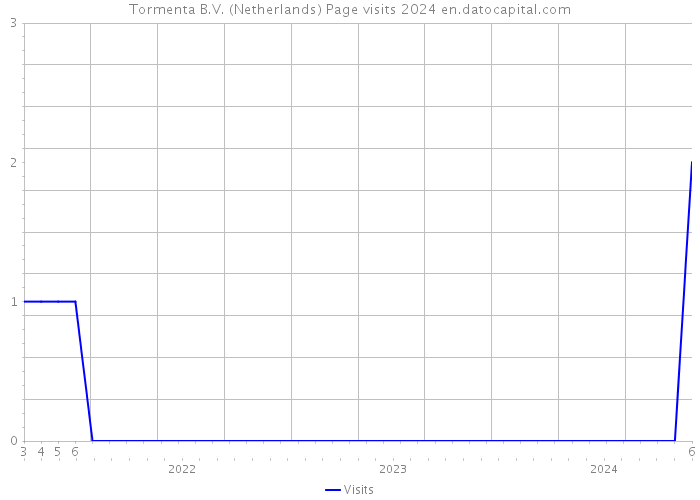 Tormenta B.V. (Netherlands) Page visits 2024 