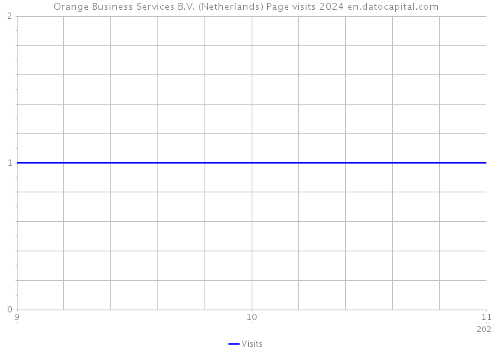 Orange Business Services B.V. (Netherlands) Page visits 2024 