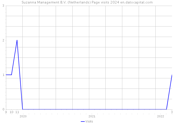 Suzanna Management B.V. (Netherlands) Page visits 2024 