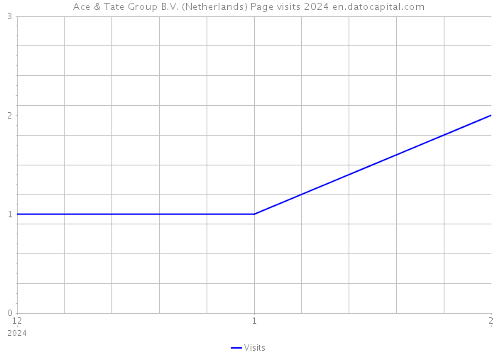 Ace & Tate Group B.V. (Netherlands) Page visits 2024 