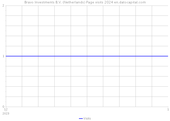 Bravo Investments B.V. (Netherlands) Page visits 2024 