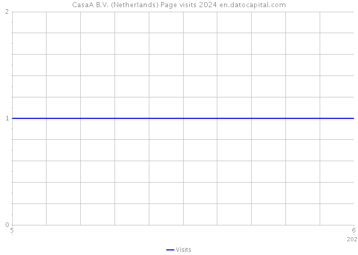 CasaA B.V. (Netherlands) Page visits 2024 