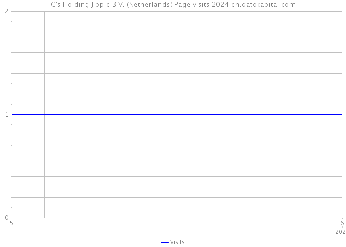 G's Holding Jippie B.V. (Netherlands) Page visits 2024 