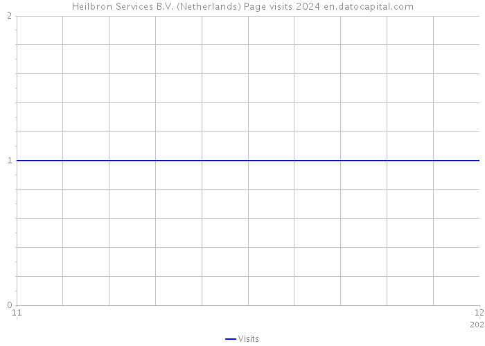 Heilbron Services B.V. (Netherlands) Page visits 2024 