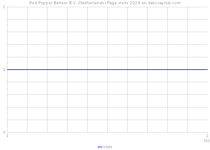 Red Pepper Beheer B.V. (Netherlands) Page visits 2024 