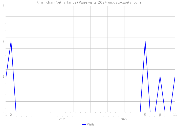 Kim Tchai (Netherlands) Page visits 2024 