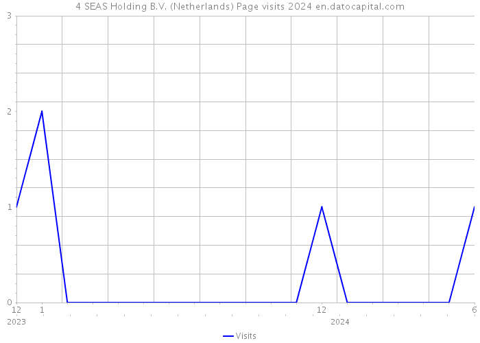 4 SEAS Holding B.V. (Netherlands) Page visits 2024 