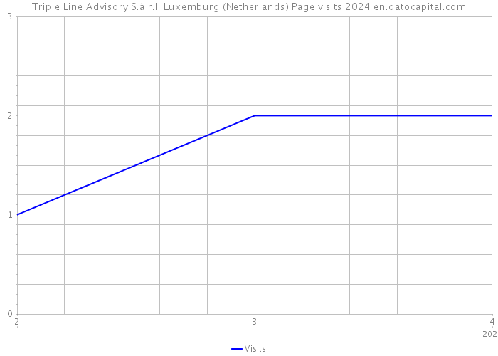 Triple Line Advisory S.à r.l. Luxemburg (Netherlands) Page visits 2024 