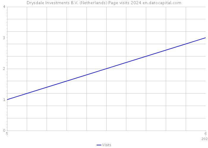 Drysdale Investments B.V. (Netherlands) Page visits 2024 