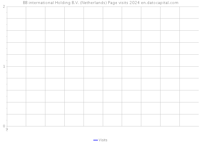 BB international Holding B.V. (Netherlands) Page visits 2024 