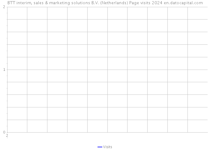 BTT interim, sales & marketing solutions B.V. (Netherlands) Page visits 2024 