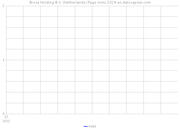 Brosa Holding B.V. (Netherlands) Page visits 2024 