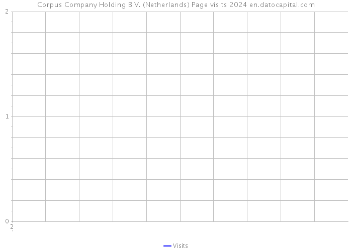 Corpus Company Holding B.V. (Netherlands) Page visits 2024 