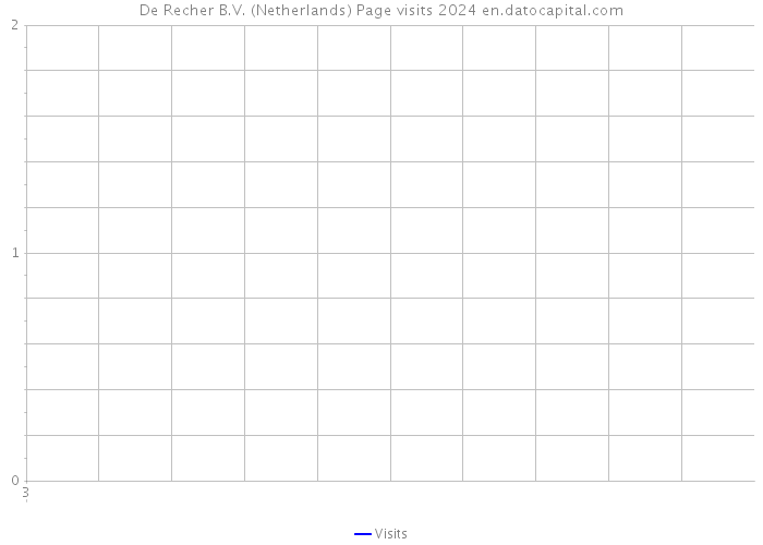 De Recher B.V. (Netherlands) Page visits 2024 