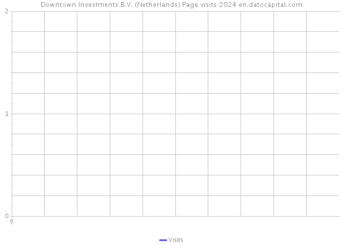 Downtown Investments B.V. (Netherlands) Page visits 2024 
