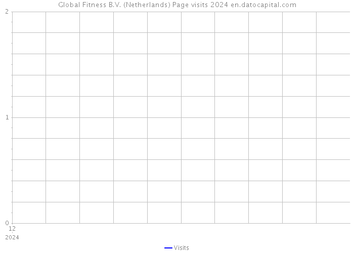 Global Fitness B.V. (Netherlands) Page visits 2024 