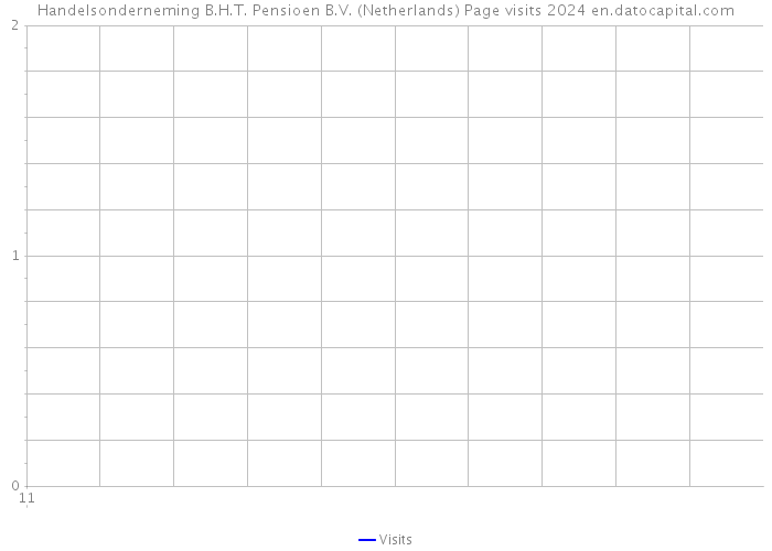 Handelsonderneming B.H.T. Pensioen B.V. (Netherlands) Page visits 2024 