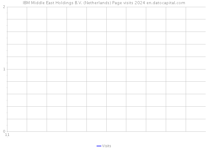 IBM Middle East Holdings B.V. (Netherlands) Page visits 2024 