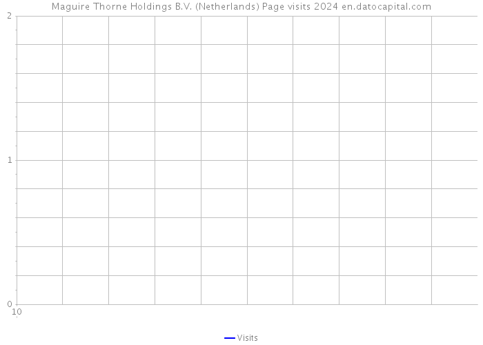 Maguire Thorne Holdings B.V. (Netherlands) Page visits 2024 