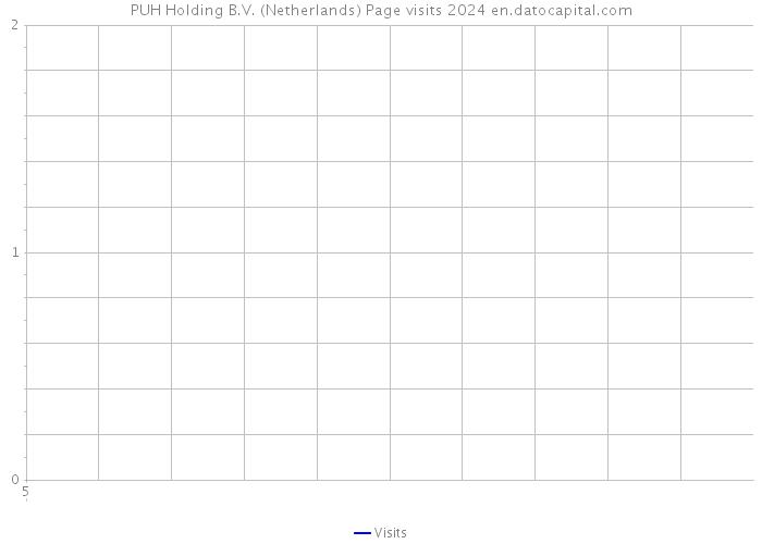 PUH Holding B.V. (Netherlands) Page visits 2024 