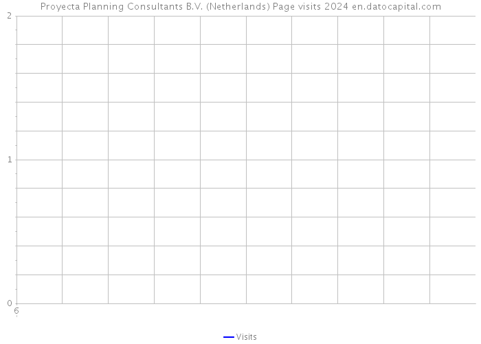 Proyecta Planning Consultants B.V. (Netherlands) Page visits 2024 